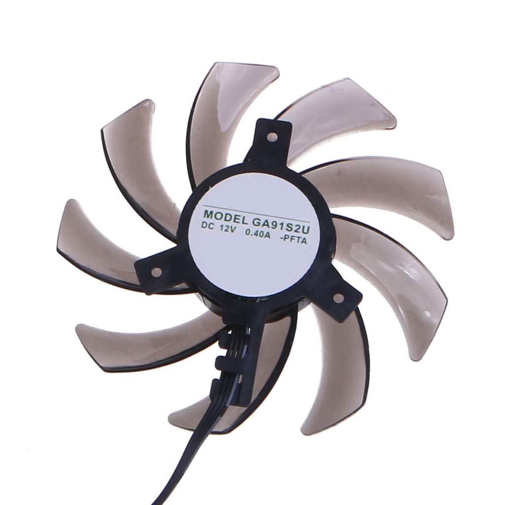 85mm GA91S2U 4Pin GTX 1660 1660Ti RTX2060 RTX2070 Graphics Card Fan For PNY Palit RTX 2060 SUPER 2070 Dual GPU Cooler