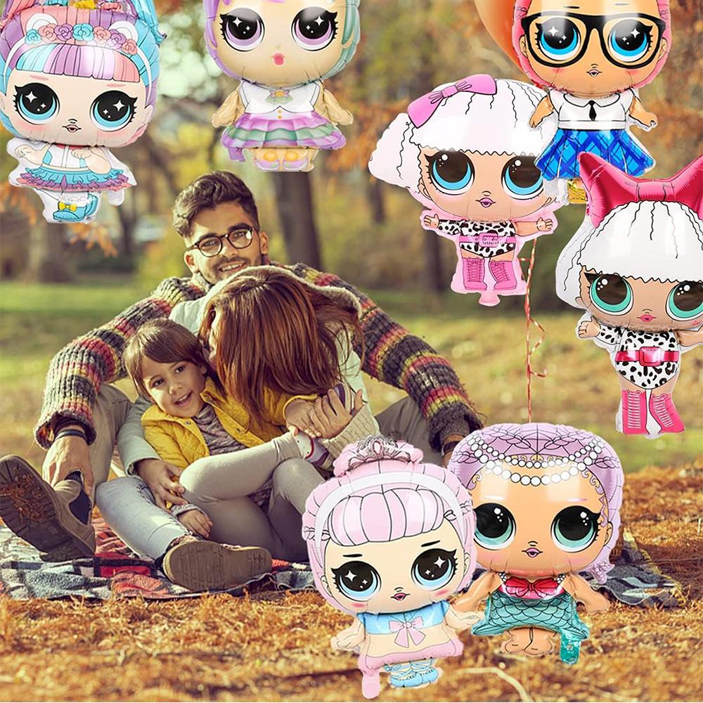 Μπαλόνι Φόιλ Κούκλα LOL Surprise Μπαλόνι Κούκλας για Παιδική Διακόσμηση Γενεθλίων