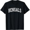 Bengals Mascot Vintage Athletic Sports Name Design T-Shirt