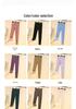 Women's High-Waisted Fleece-Lined Seamless Cotton Trousers – Warm, Tight-Fit, Thickened Base Layer for Autumn/Winter