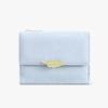 New card bag, change bag pu matte wallet, women's high-end zipper, multi-functional wallet wind