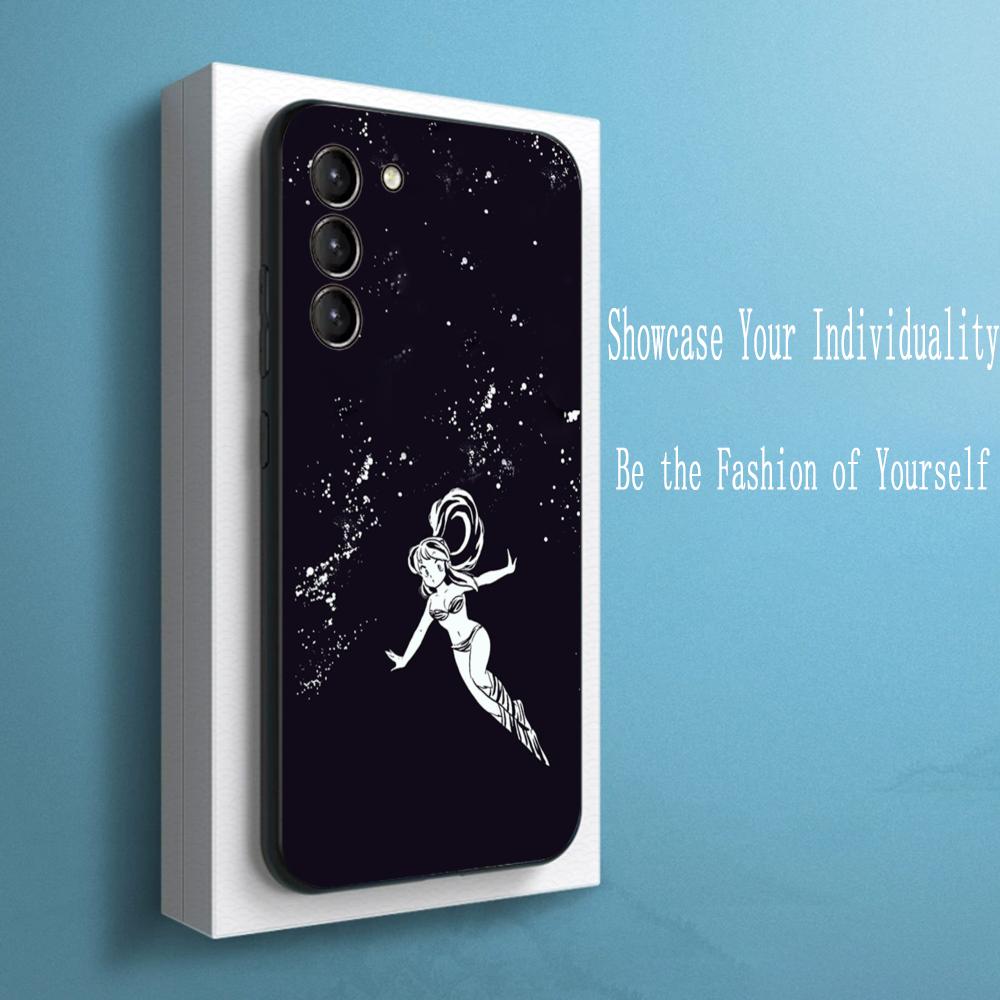 

Classic girl Yatsura LUM classic anime Phone Case For Samsung Galaxy S26 S25 S24 S23 S22 S21 Plus Ultra Note20 Soft Black Galaxy S25 Ultra
