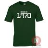 Made In 1970 TShirt Birthday Celebration Present Gift Funny Party Teeshirt