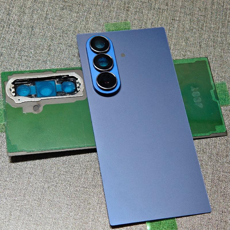 For Samsung Galaxy Z Fold 7 Fold7 Back Battery Cover Glass Rear Door Housing Cover Replacement With Camera Lens for fold7 F966B