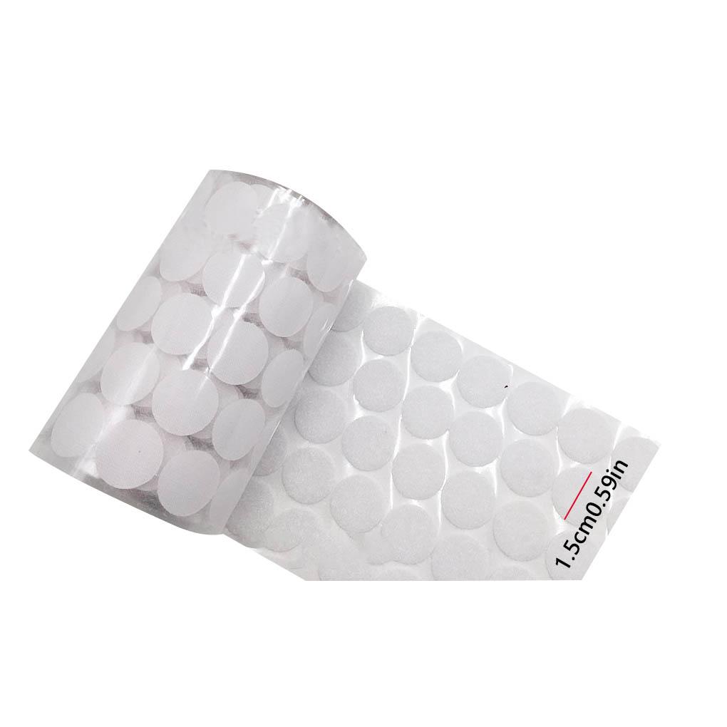 Nylon Dot Tape Home Carpet Mat Fastener Round Dot Self-adhesive Sticker