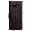 Pentru Husă Google Pixel 9a Totem Imprimat Piele PU Portofel Suport Husă Telefon