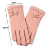 Driving Gloves Outdoor Sport Fleece Furry Warm Mitts Thick Plush Full Finger Mittens Women Gloves