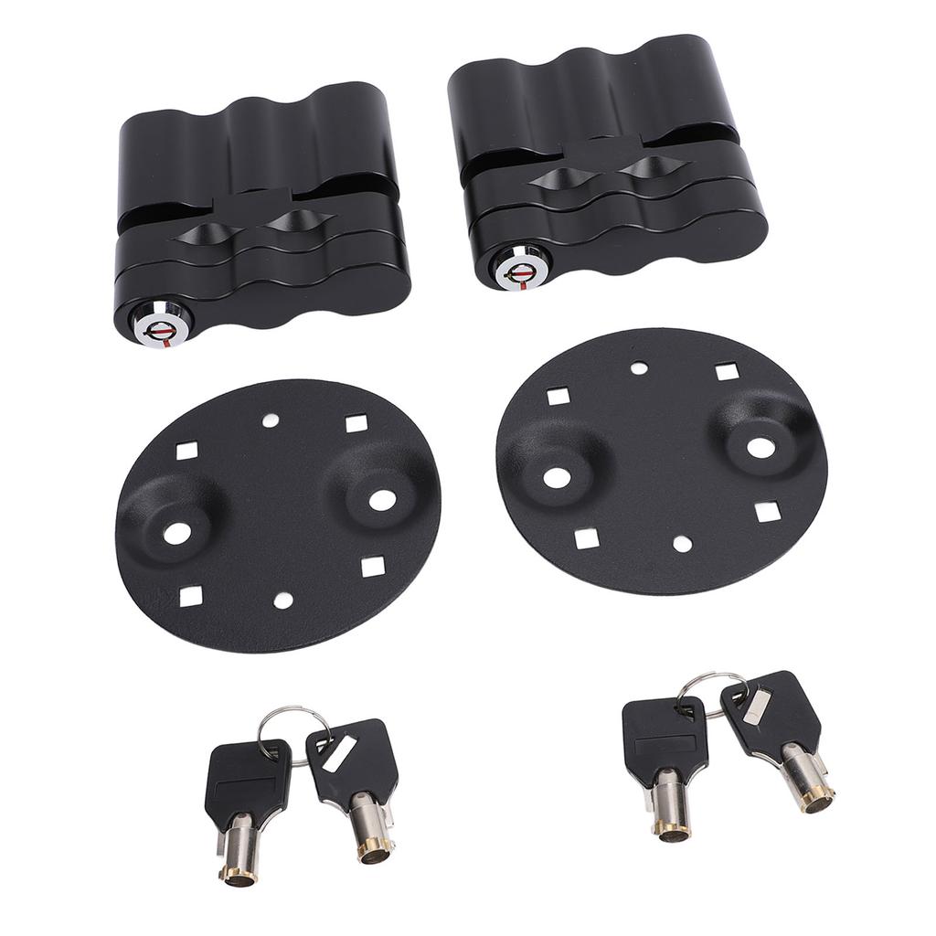 2 Sets Gas Can Mount Lock RX‑DLX‑PM T Style Handle Enhanced Safety Water Pack Mount Lock for Standard Pack With Key Lock