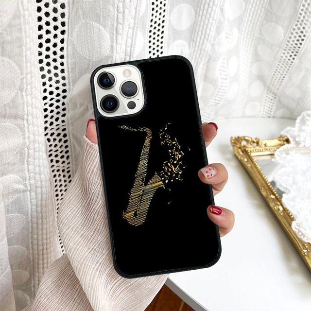 Saxophone Watercolor Art Phone Case For Samsung Galaxy S10 S22 S23 S24 Note 10 20 Lite S20 Plus S21 Ultra Back Cover