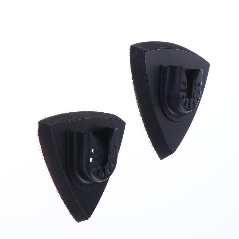 1 Stück 80/90/93 mm Klettverschluss Schnellwechsel-Oszillierende Schleifpapier-Löser Multi-Tool Klingen Oszillierendes Werkzeug Dreieckige Schleifpads