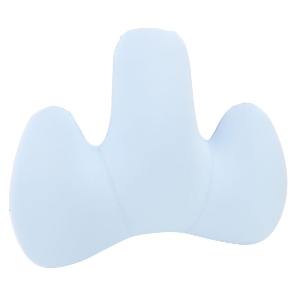 Back Support Cushion Memory Foam Breathable Fabric Ergonomic Back Pillow for Office Chair Car