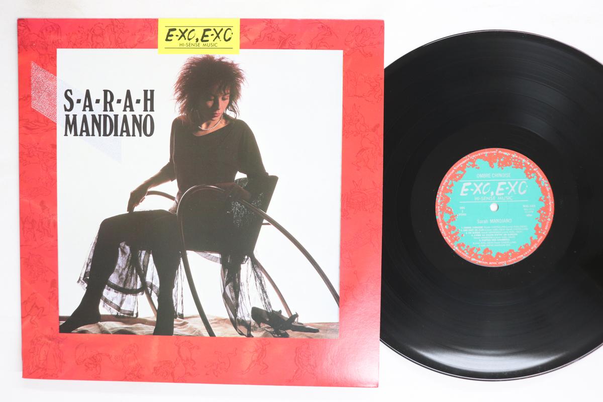 

LP Record SARAH MANDIANO Ombre Chinoise WXL105 EXO 1985 Japan Pop Used