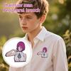 Cool Anime Character Metal Badge - Student Brooch & Hanging Accessory