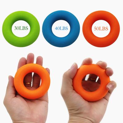 Bunte Kraft-Muskel-Trainings-Silikon-Griffring-Finger-Handgreifer