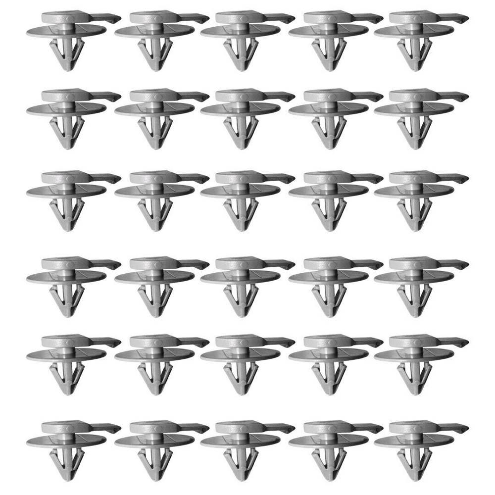 Molding Arch Trim Clips Trim Wheel 0713275782 30Pcs