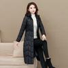 Autumn Womens Winter And Hooded Slim Fit Thick And Warm Long Middleaged Mothers Jacket 6 Colors