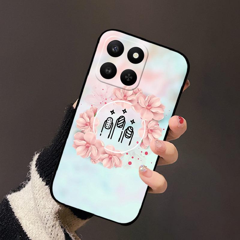 For Honor 400 Smart Case X7d Silicone TPU Phone Case Anti Fall Protection Luxury Matte Soft Cover 400Smart HonorX7d Fundas Coque