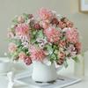Künstliche Blumen Seidenrose Hausvase Tisch Bonsai Festival Party Garten Außen Hochzeit Brautstrauß DIY Geschenkbox Dekoration