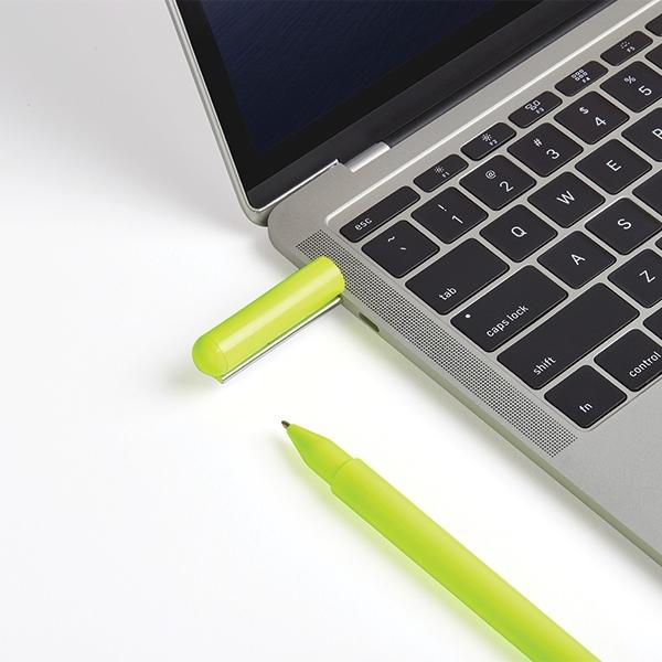 Lexon C-Pen Pen with USB-C32GB Flash Drive Yellow LS101YF