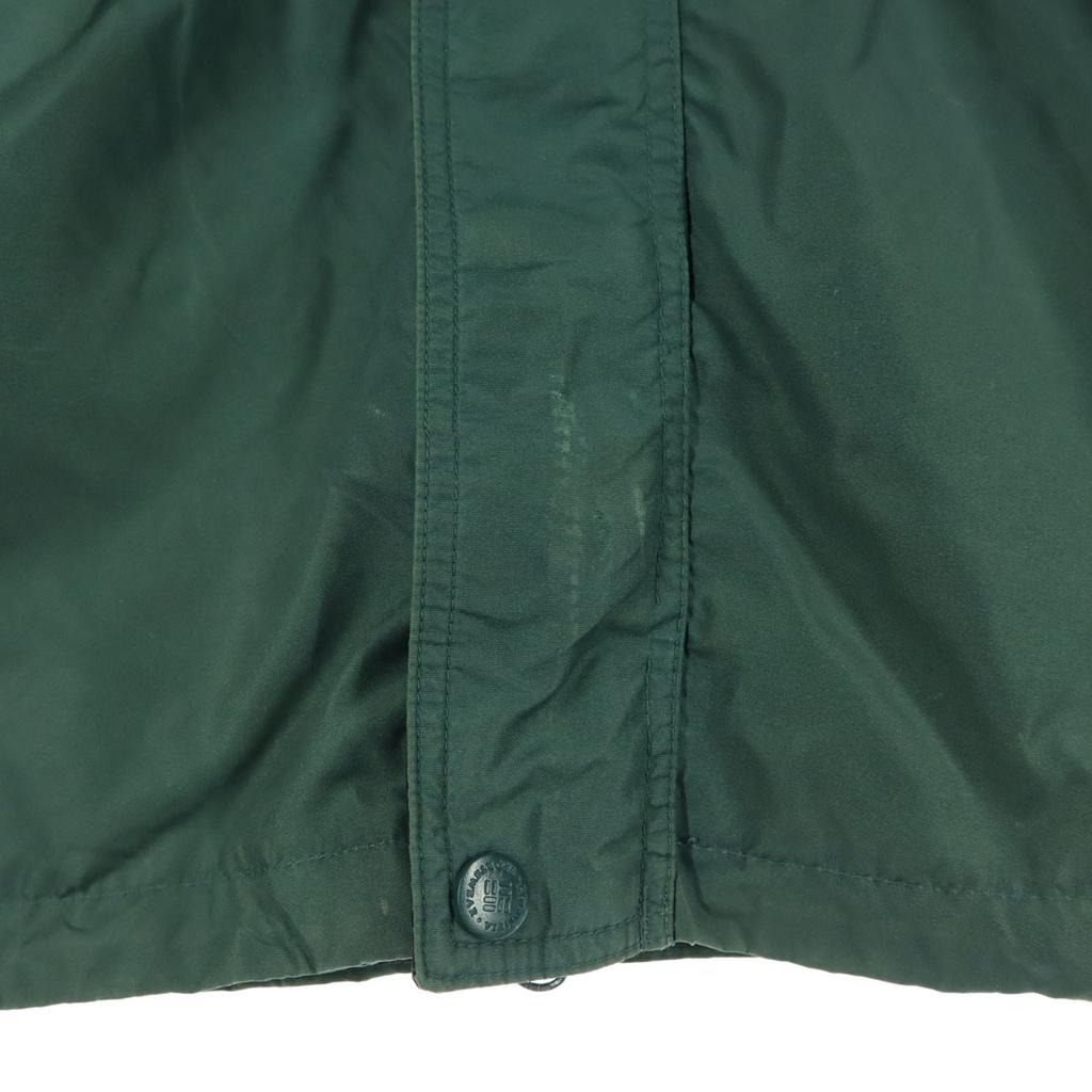 Columbia English letters Long sleeve Mountain parka XXL green Outdoors Men's Used