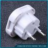 Steckdosenadapter Flammhemmend Reise Geschäftsreise Wandsteckdosen-Konverter UK auf EU Stecker Ladebuchsen-Adapter
