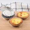 10 Pcs Stainless Steel Mini Tart/Pie Pans Reusable Tartlet Cupcake Baking Mold for Pies Baking Tool Non Stick