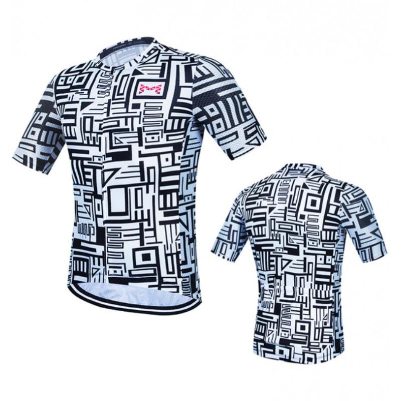 Men Women Cycling Jersey Short Sleeve Bike Shirt Breathable Quick Dry Road Mountain Riding