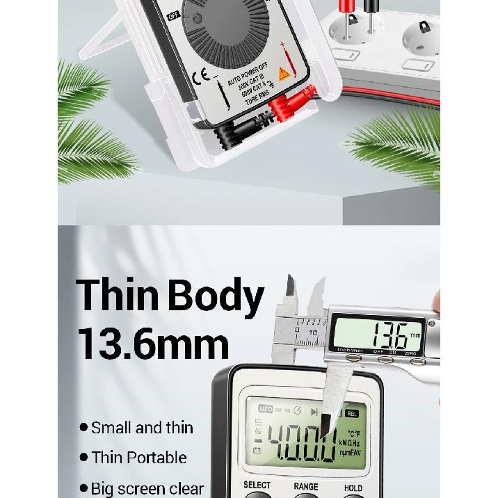 ANENG Digital Multimeter Tester Voltage Automotive Current AN101+B18 Highlight Voltage Portable Professional Electrician Tools
