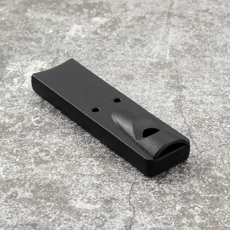 5-in-1 Camping-Besteckset aus Edelstahl Löffel Gabel Messer Flaschenöffner Überlebenspfeife -16cm Kompaktes EDC-Werkzeug für Wandern Picknick Kältefest