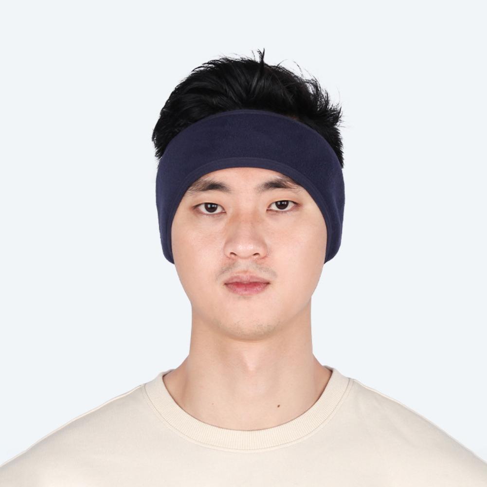 Winter Herfst Sport Hoofdbanden Mannen Vrouwen Warmer Polar Fleece Fietsen Hiken Ski Sport Oren Hoofdband Winddicht Koudebestendig