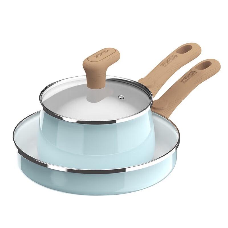 SUPOR VTP2215T Light Enamel Cookware Set