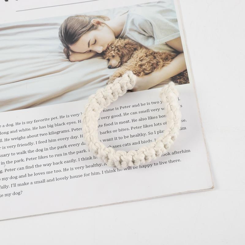 Nordic Hemp Rope Curtain Tiebacks, Handwoven Cotton, Versatile Style