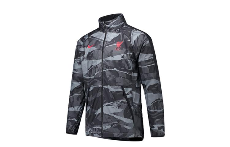 Nike Jackets Men s Gray Stand Collar Moderate Other CZ2776-060 M