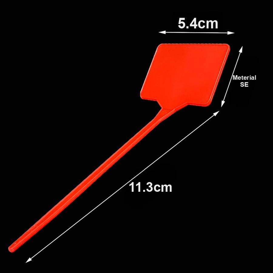 10 Stück Blumentopf Kunststoff Sukkulente Gartenmarkierer Pflanzenetikett Anhängeetikett