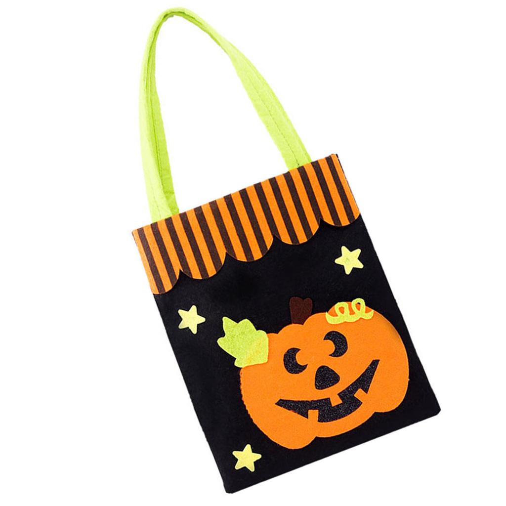 Halloween Candy Bag 9.8in High 8.1in Wide Nonwovens 22lb Load Bearing Halloween Party Bag for