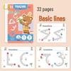 Erasable Pen Control Training Cards: Early Education Toys for 2-Year-Olds