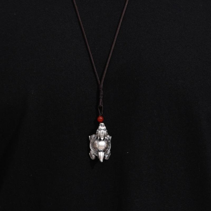 Dragon Turtle Pendant Xuanwu Xiang Pendant Male Dragon Head Turtle High End Pendant