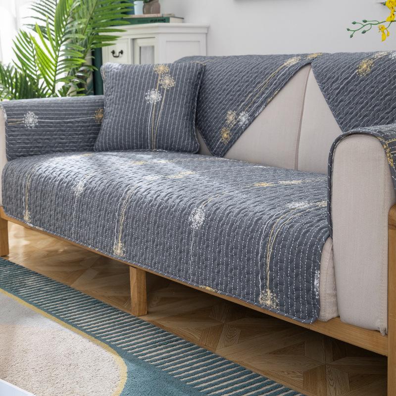 

Простая ткань, современный хлопковый твил, нескользящая подушка на четыре сезона, чехол для дивана 70*70