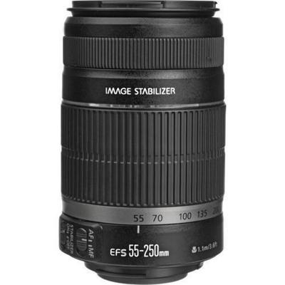 „Canon“ teleobjektyvas EF-S55-250 mm F4-5.6 yra suderinamas su APS-C