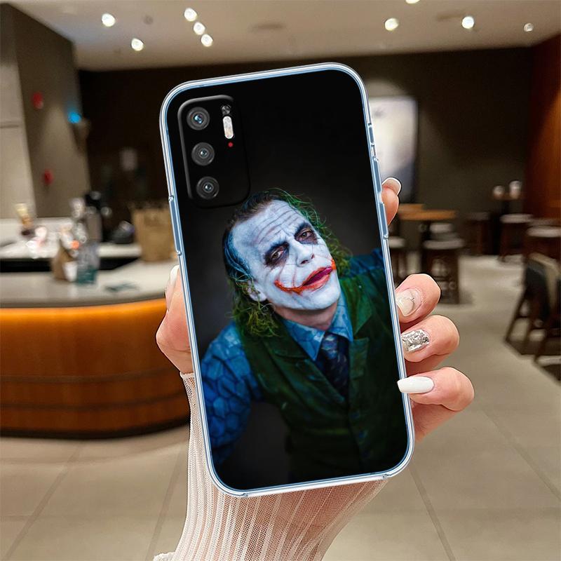 RE40 Joker Transparent Phone Case for Motorola Moto G10 G20 G30 G31 G32 G34 G35 G41 G42 G50 G51 G52 G55 G60 G60S G62 G71 G72 G75
