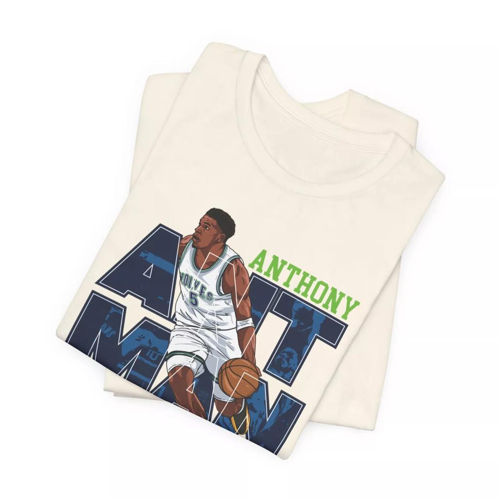 Anthony Edwards ANT MAN New Minnesota Timberwolves NBAT Shirt Men's Women's T-Shirt Summer Vintage Fashion Streetwear