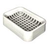 1Pc Creative Grid Soap Box Bathroom Double Drain Soap Box, Portable Plastic Soap Box Factory