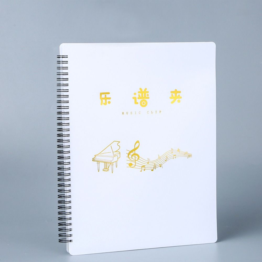 Fashionable Loose Leaf Notebook Creative Budget Binder Multi-purpose Sheet Music Folder  Kids