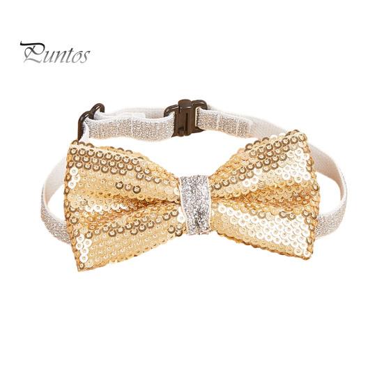 

Ошейник с бантом и блестками для домашних животных, регулируемый легкий, милый, милый, ожерелье с кошкой, маленькой и средней собакой, щенком, товары для домашних животных золотистый