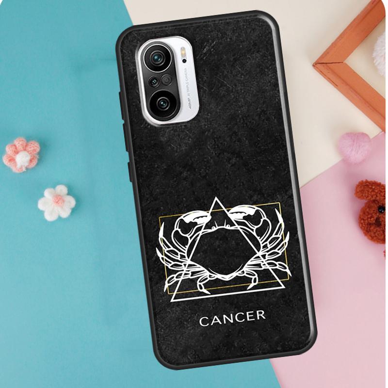 Zodiac Constellation Case For Xiaomi Mi 11T 12 Pro 12X Mi 11 Lite Ultra Cover For POCO X3 Pro X4 GT M3 M4 F3