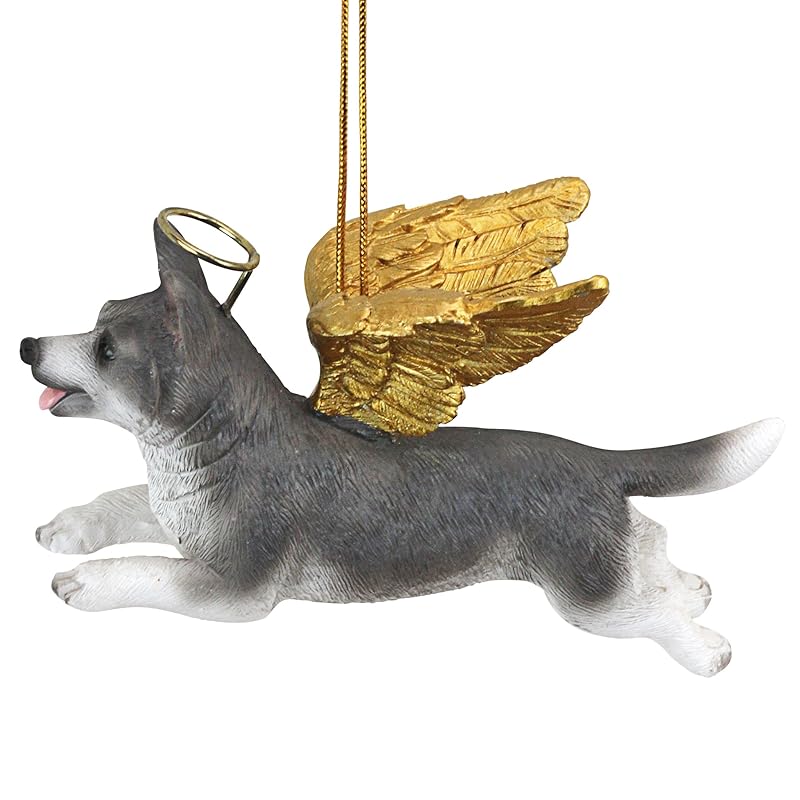ANGEL SIBERIAN HUSKY ORNAMENT