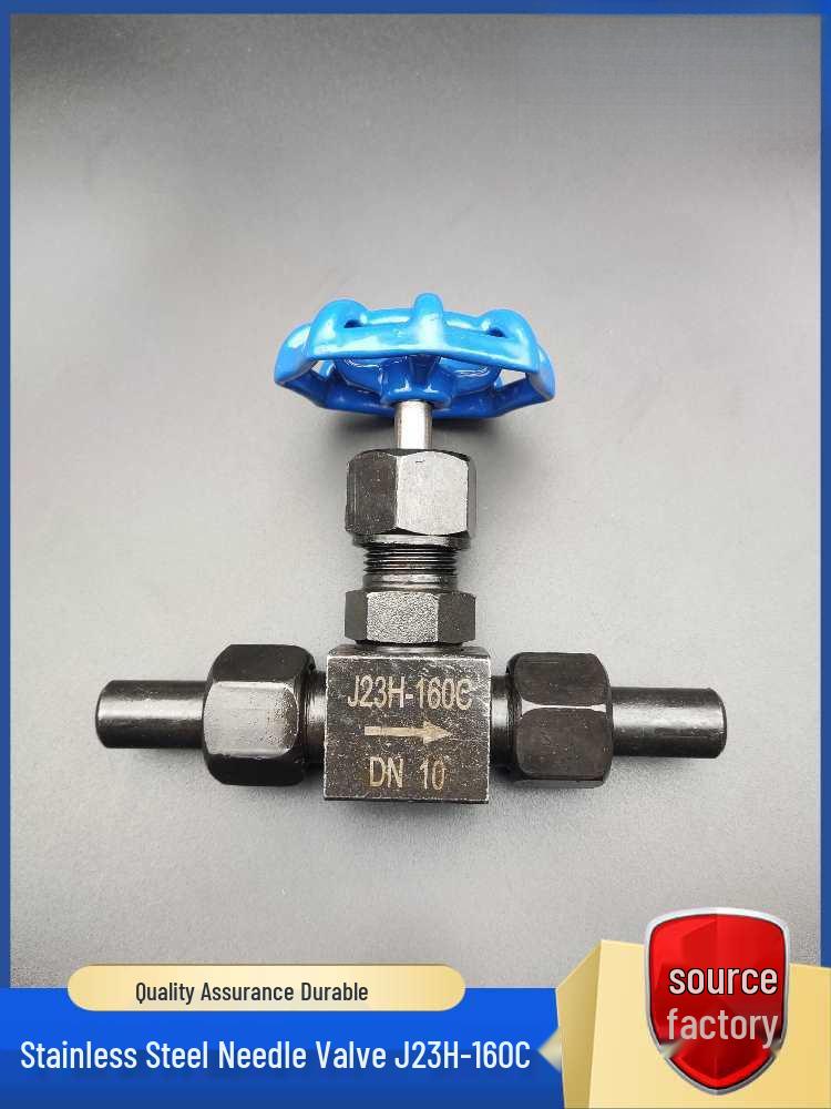 304 Stainless Steel Butt-Welded Needle Valve J23W-160P with External Thread