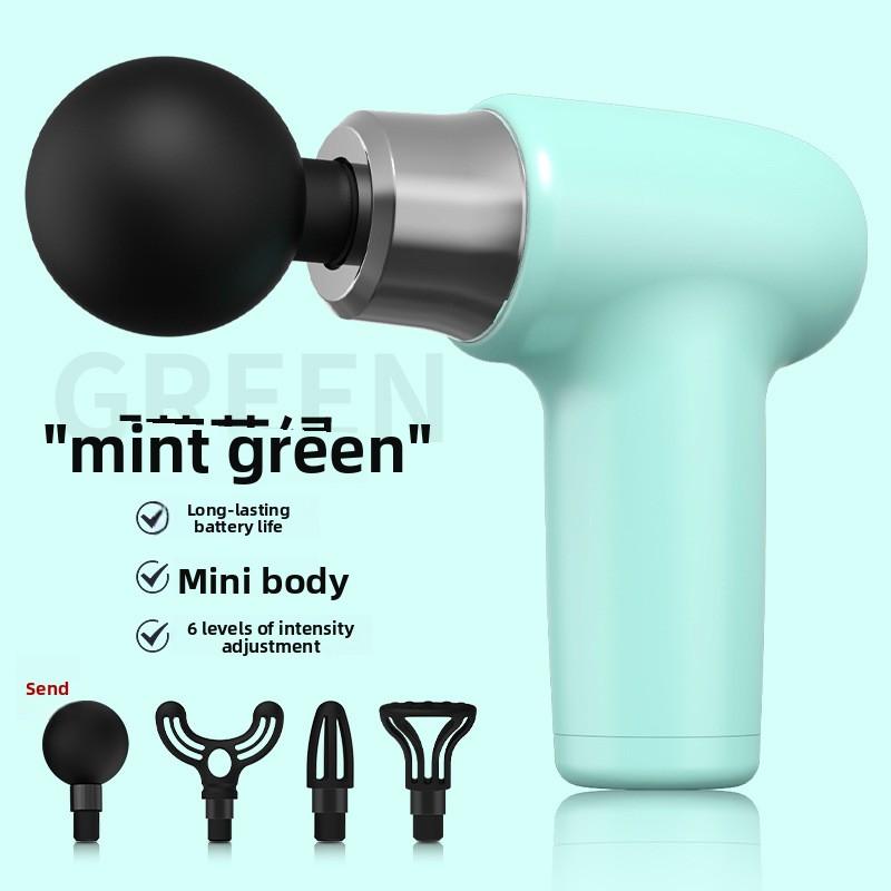 Mini Fascia Gun Charging Multifunctional Fitness Yoga Small Portable Neck Membrane Massage Gun Muscle Relaxation Massager