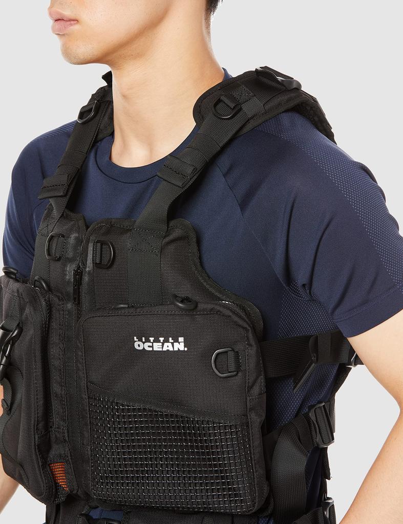LITTLE PRESENTS Kayak Fishing PFD III Black Free PF-06
