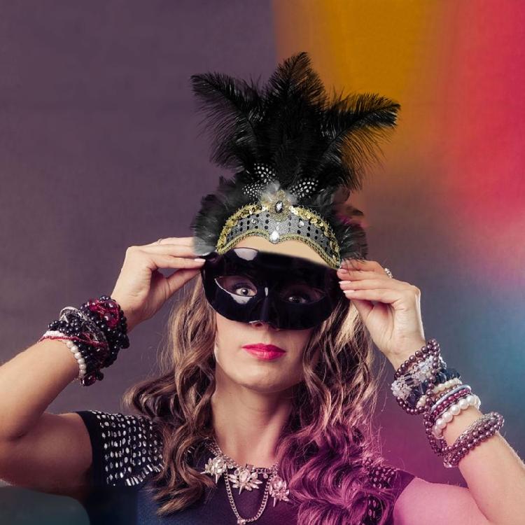 Multifunctional Stylish Headbands Decorative Festival Headpiece Colorful Headwear for Themed Parties